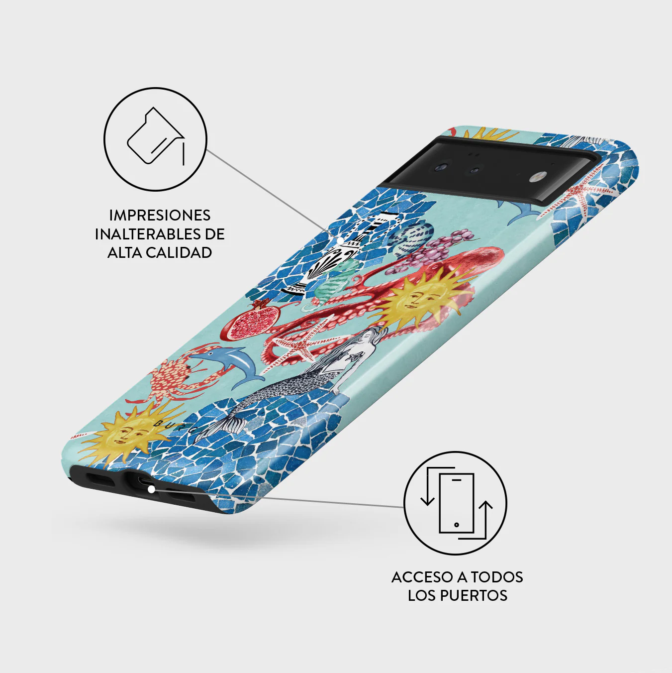 Aegean Affair - Google Pixel 6a Funda - Image 3