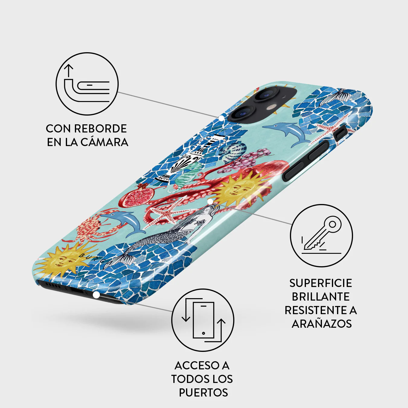Aegean Affair - iPhone 12 Mini Funda - Image 3