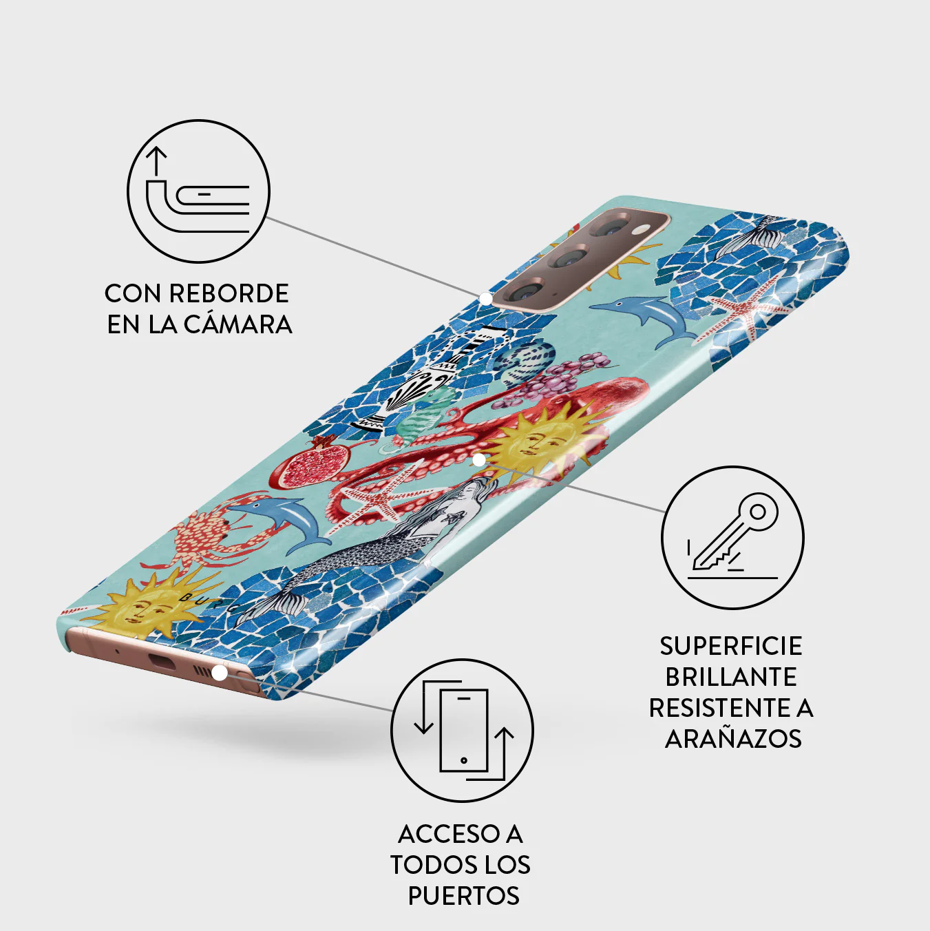 Aegean Affair - Samsung Galaxy Note 20 4G / 5G Funda - Image 3