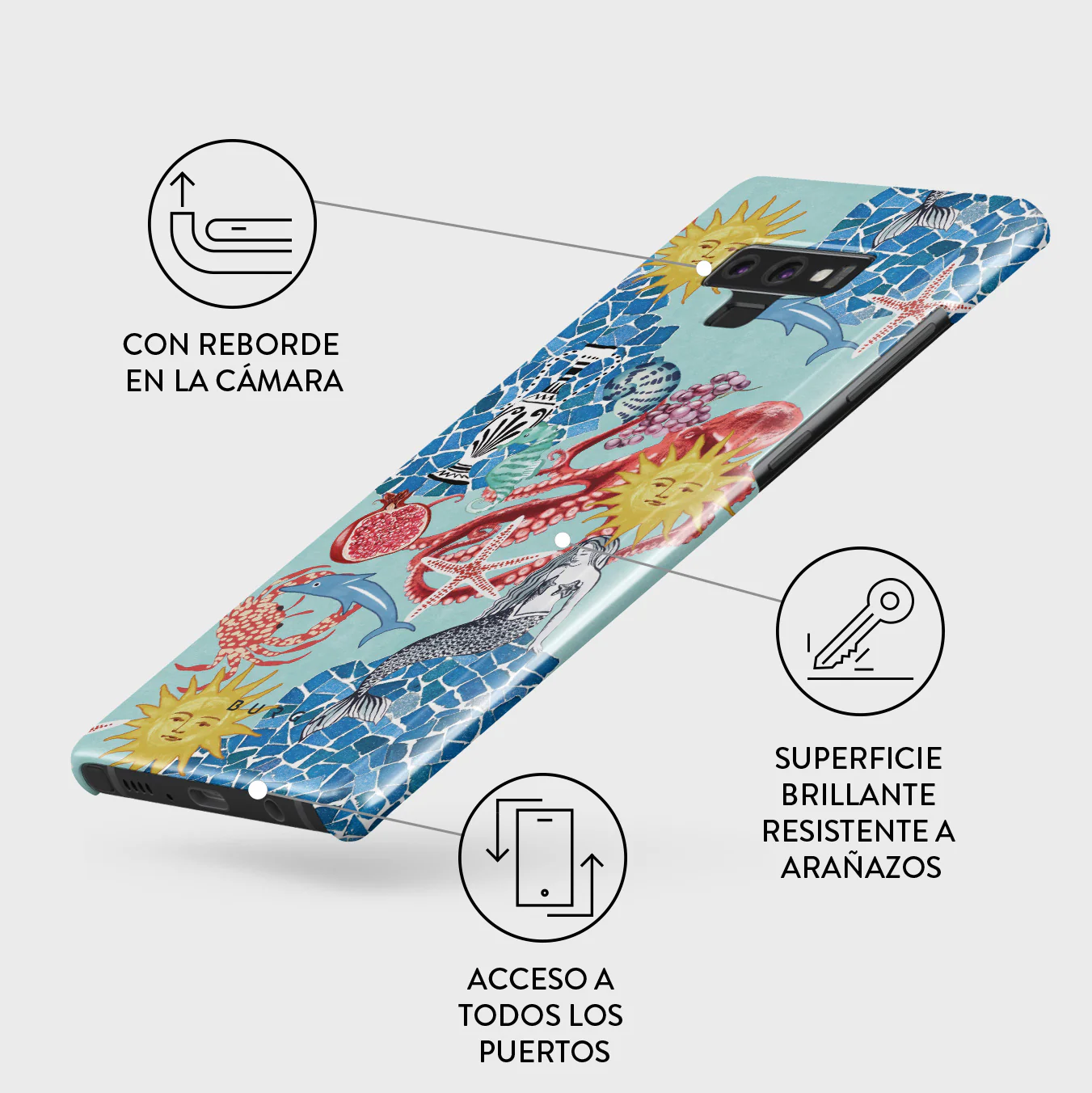 Aegean Affair - Samsung Galaxy Note 9 Funda - Image 3