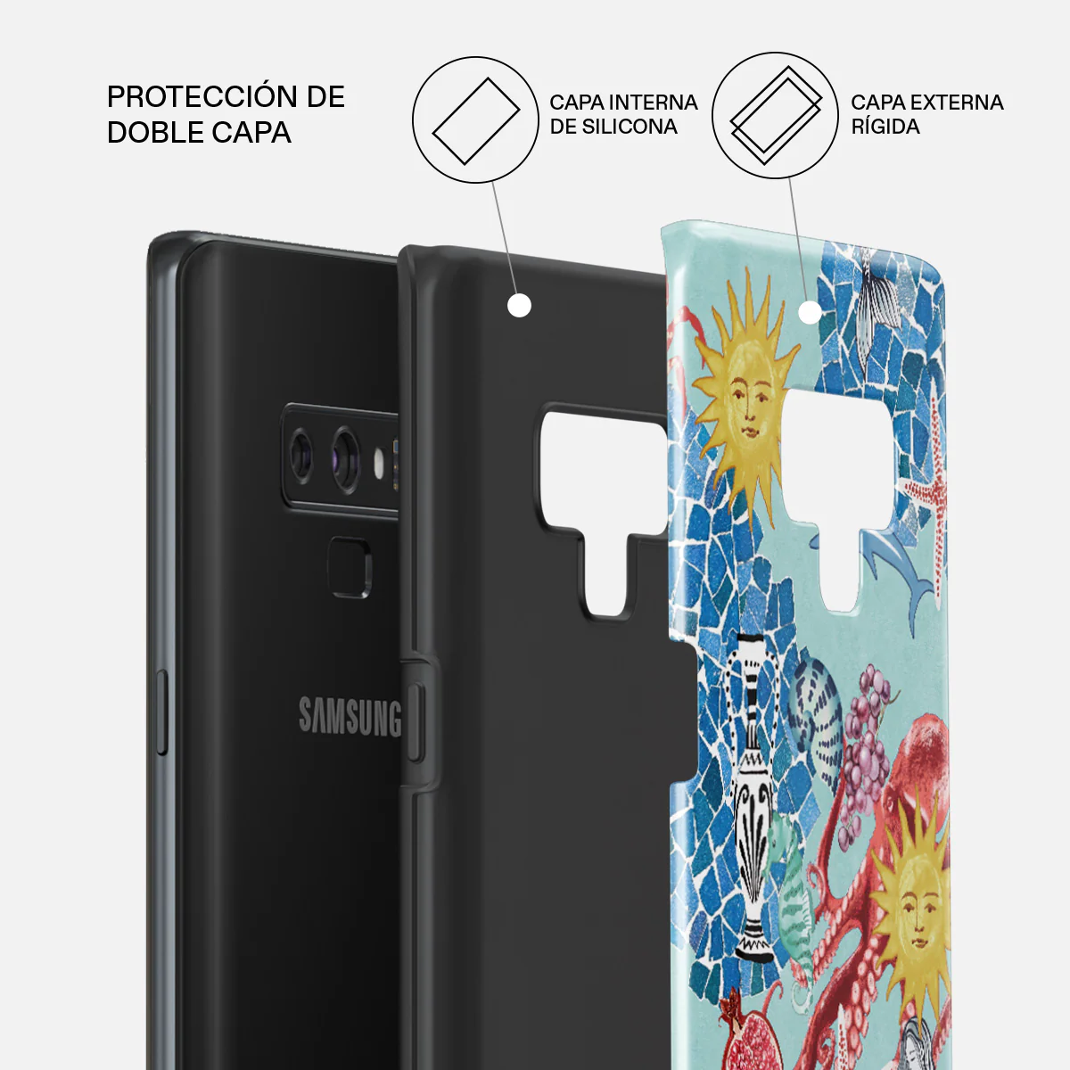 Aegean Affair - Samsung Galaxy Note 9 Funda - Image 6