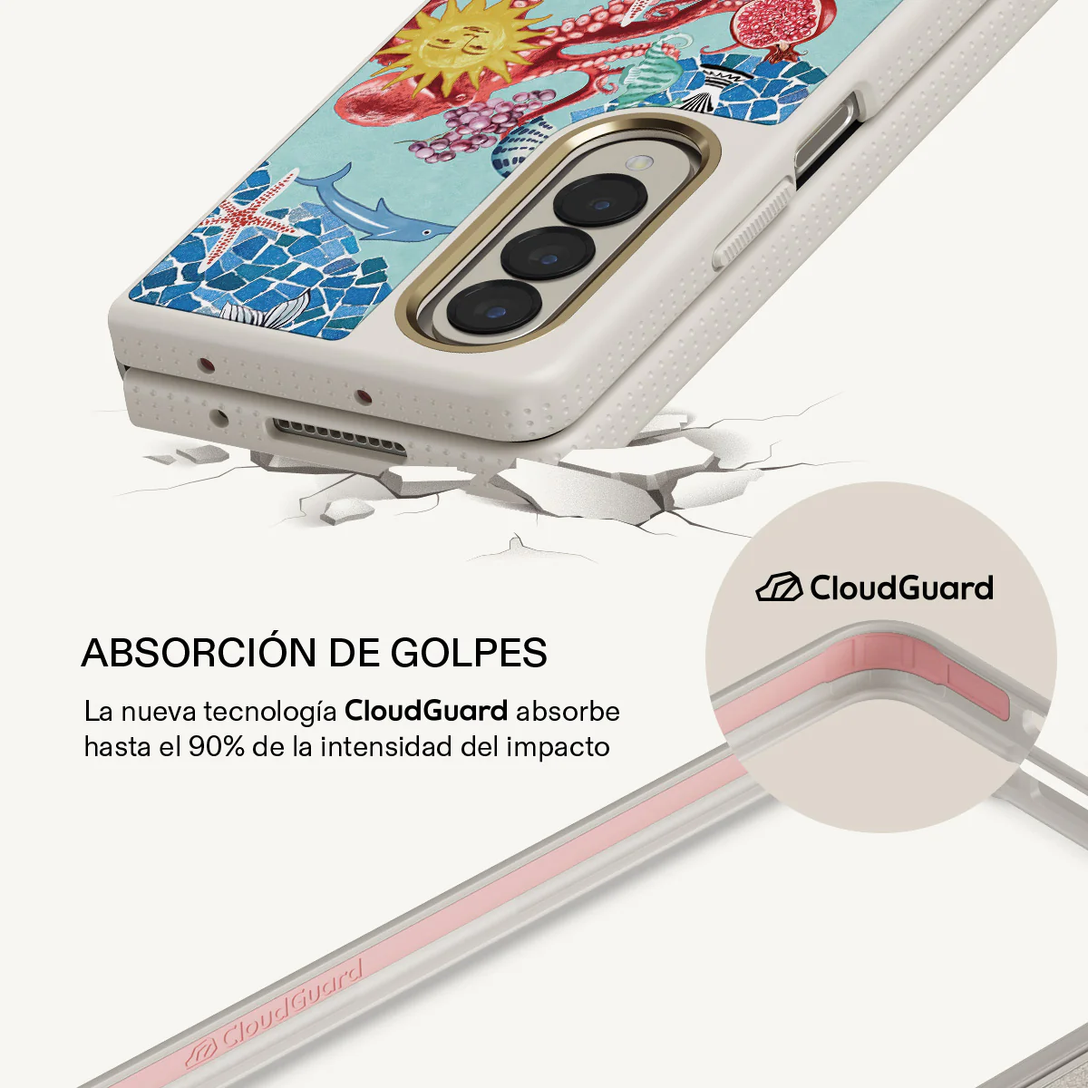 Aegean Affair - Samsung Galaxy Z Fold 4 Funda - Image 22