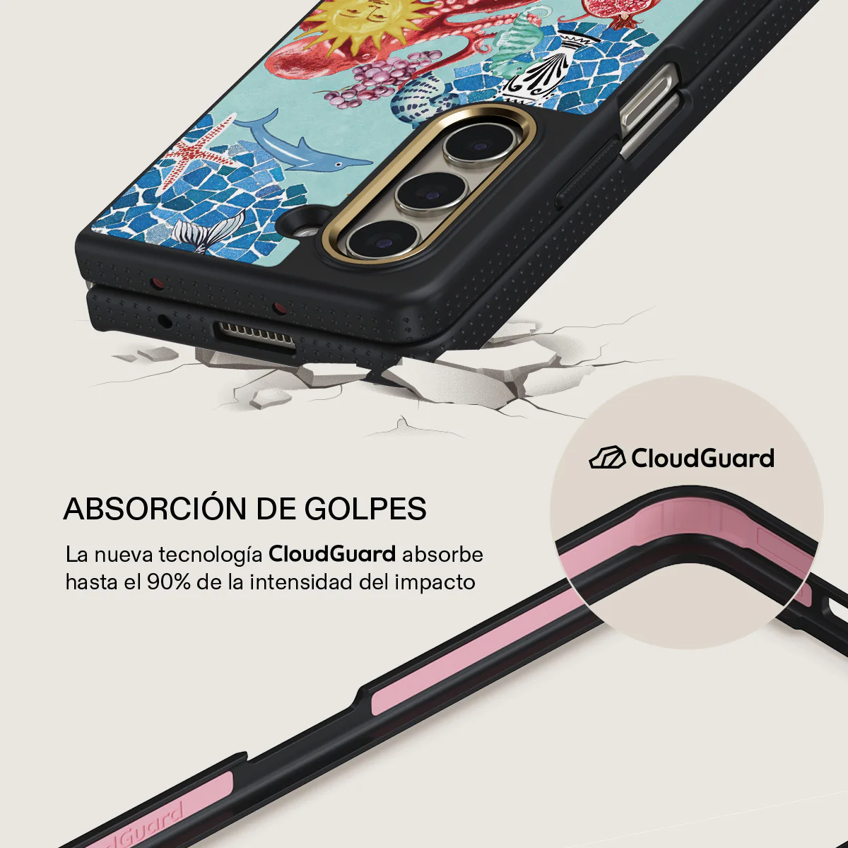 Aegean Affair - Samsung Galaxy Z Fold 5 Funda - Image 3