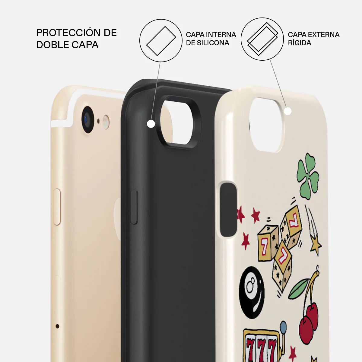 Against the Odds - iPhone 7 / iPhone 8 Funda - Image 2