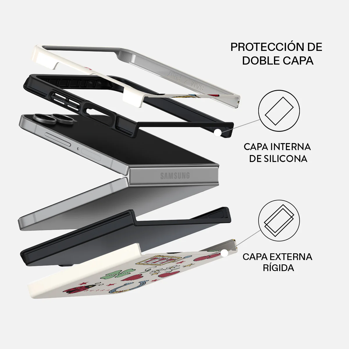Against the Odds - Samsung Galaxy Z Flip 7 Funda - Image 2