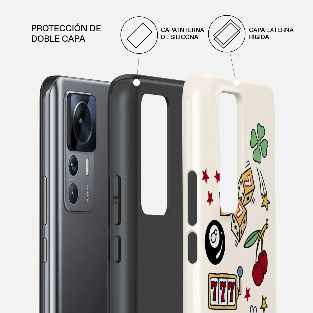 Against the Odds - Xiaomi 12T Pro Funda - Image 2