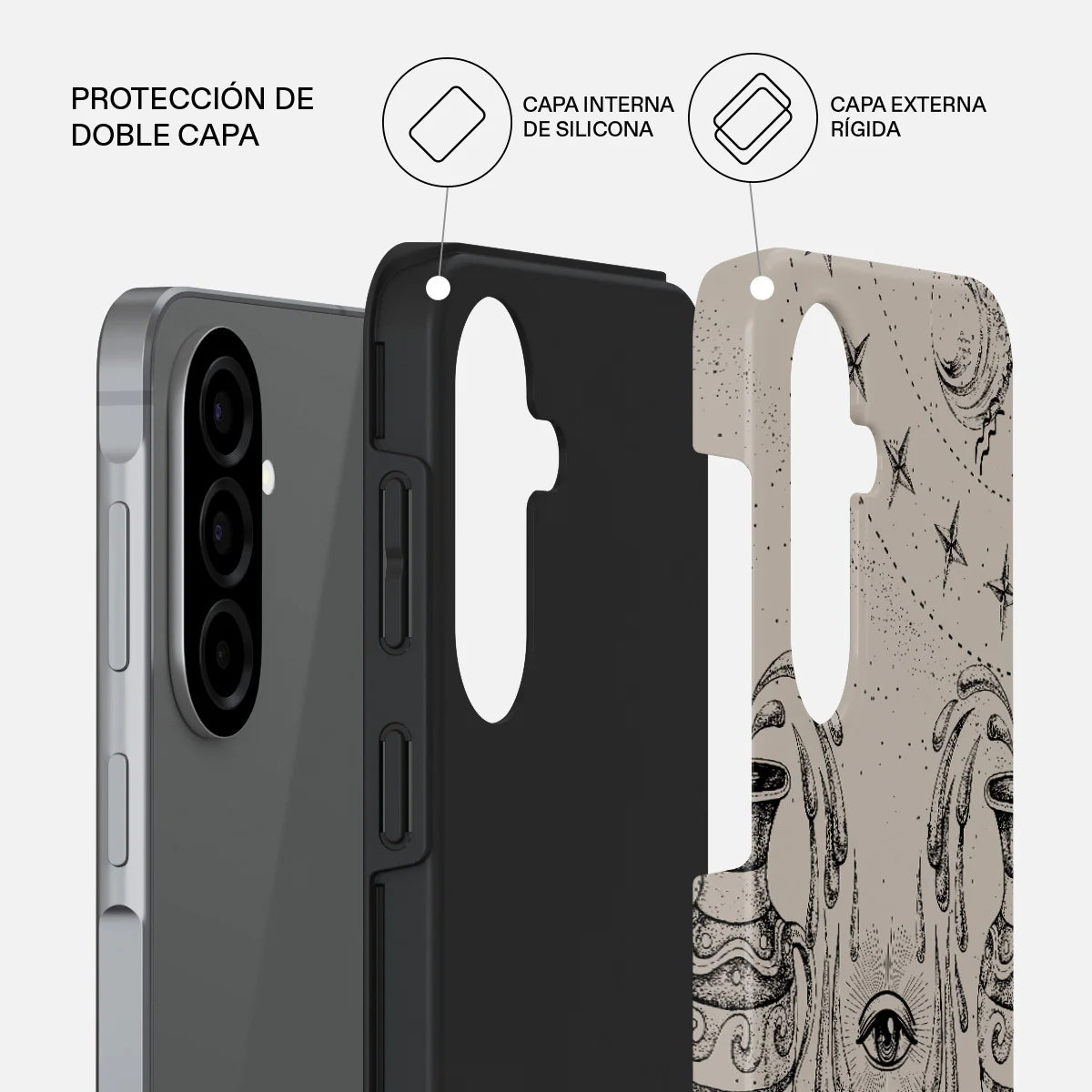 Aquarius - Samsung Galaxy A57 5G Funda - Image 2