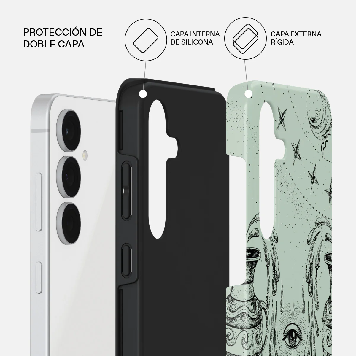 Aquarius - Samsung Galaxy S25 FE Funda - Image 14