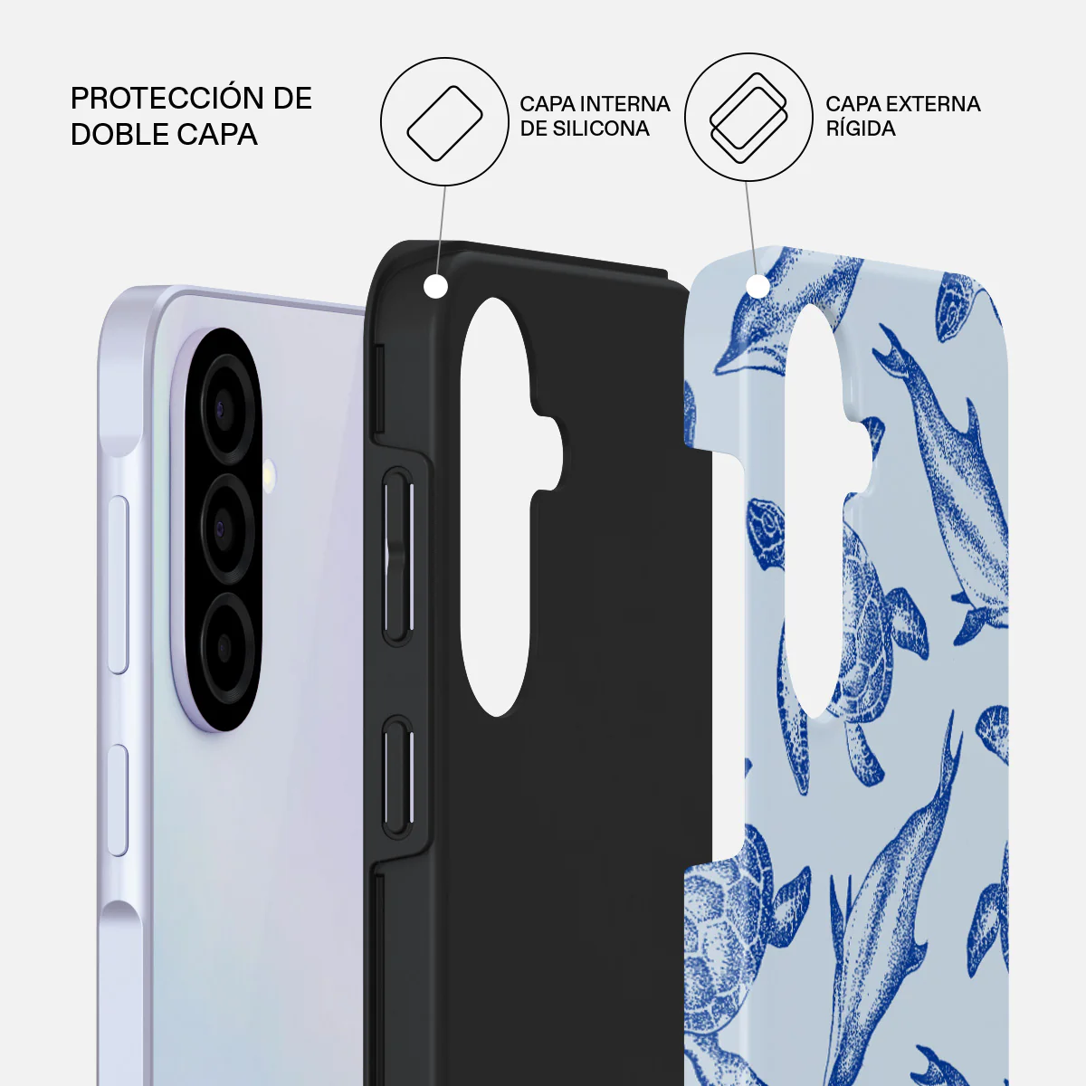 Aquatic Dance - Samsung Galaxy A37 5G Funda - Image 2