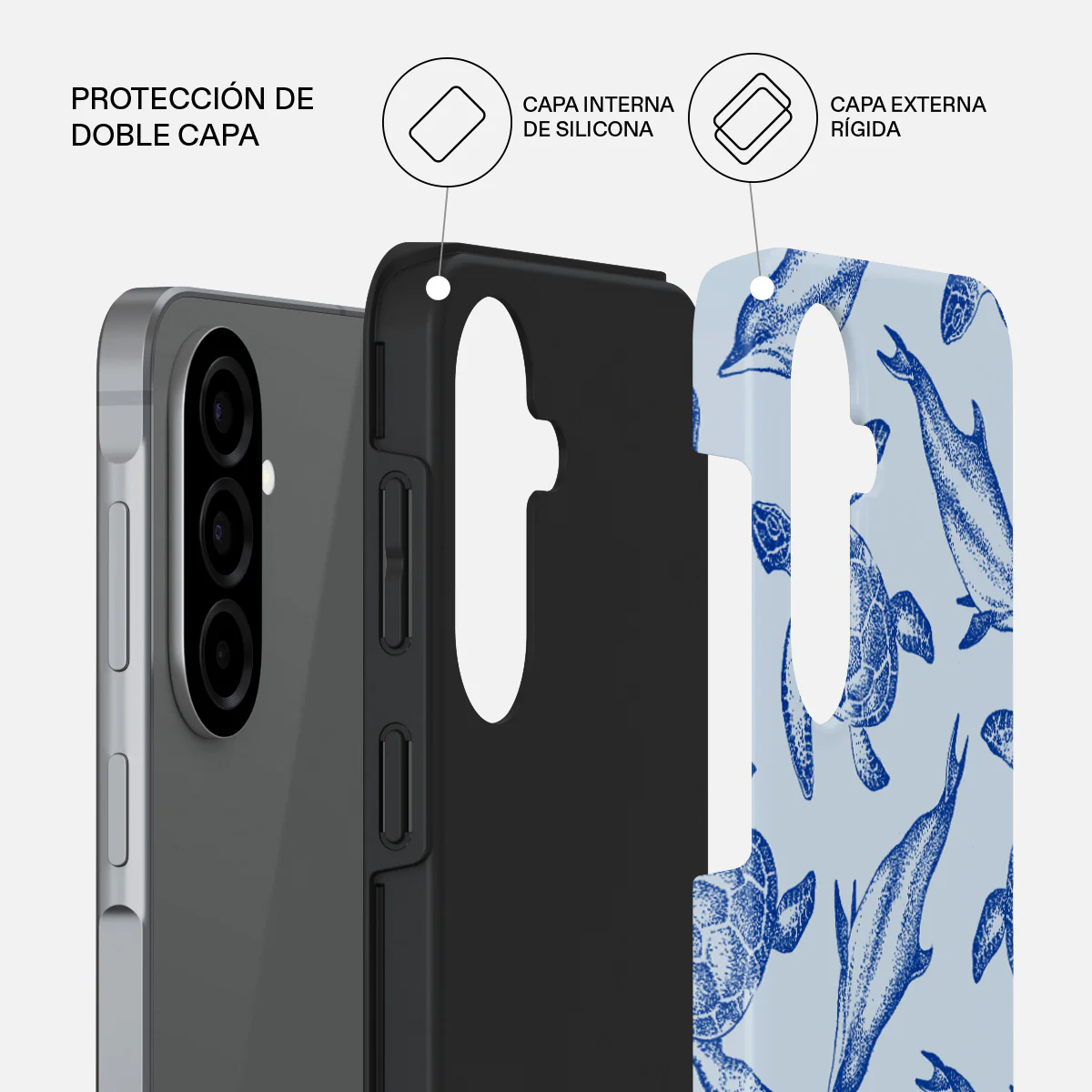 Aquatic Dance - Samsung Galaxy A57 5G Funda - Image 2