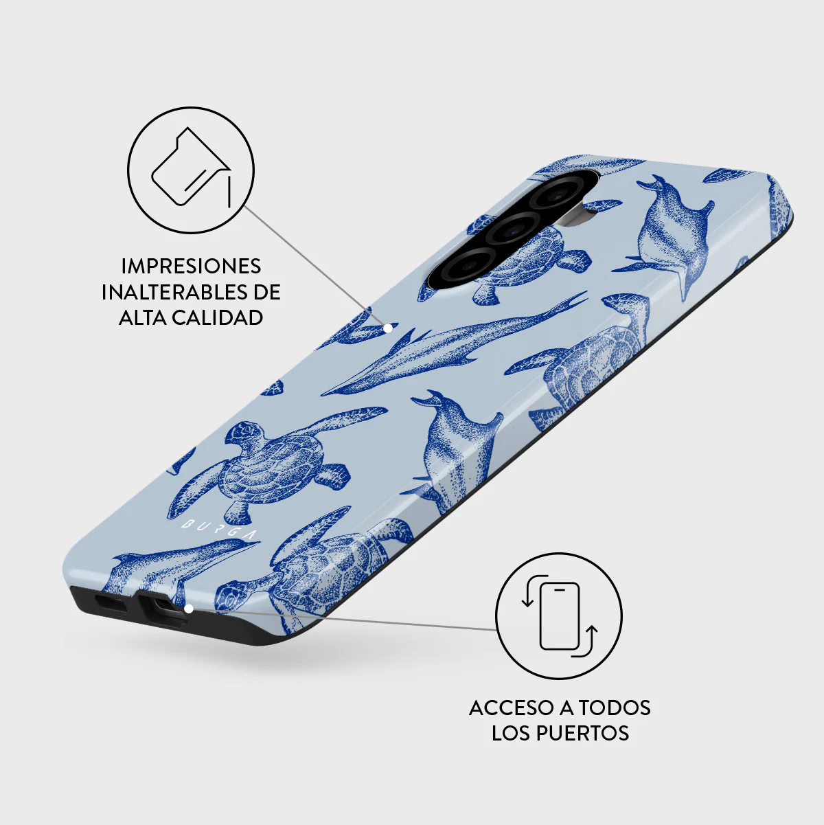 Aquatic Dance - Samsung Galaxy A57 5G Funda - Image 3