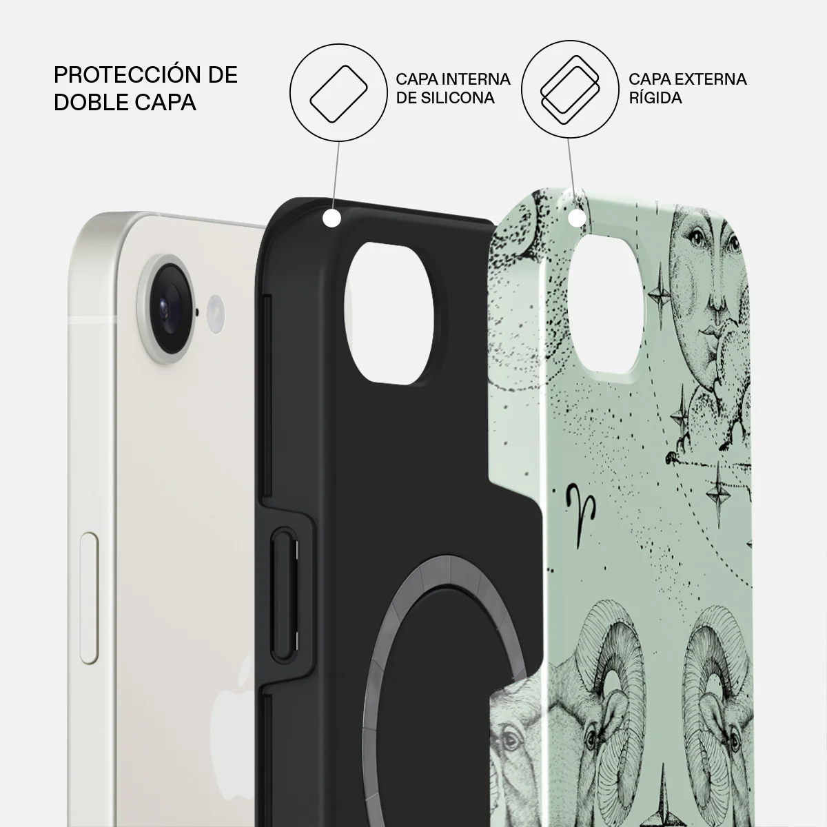 Aries - iPhone 17e Funda - Image 14