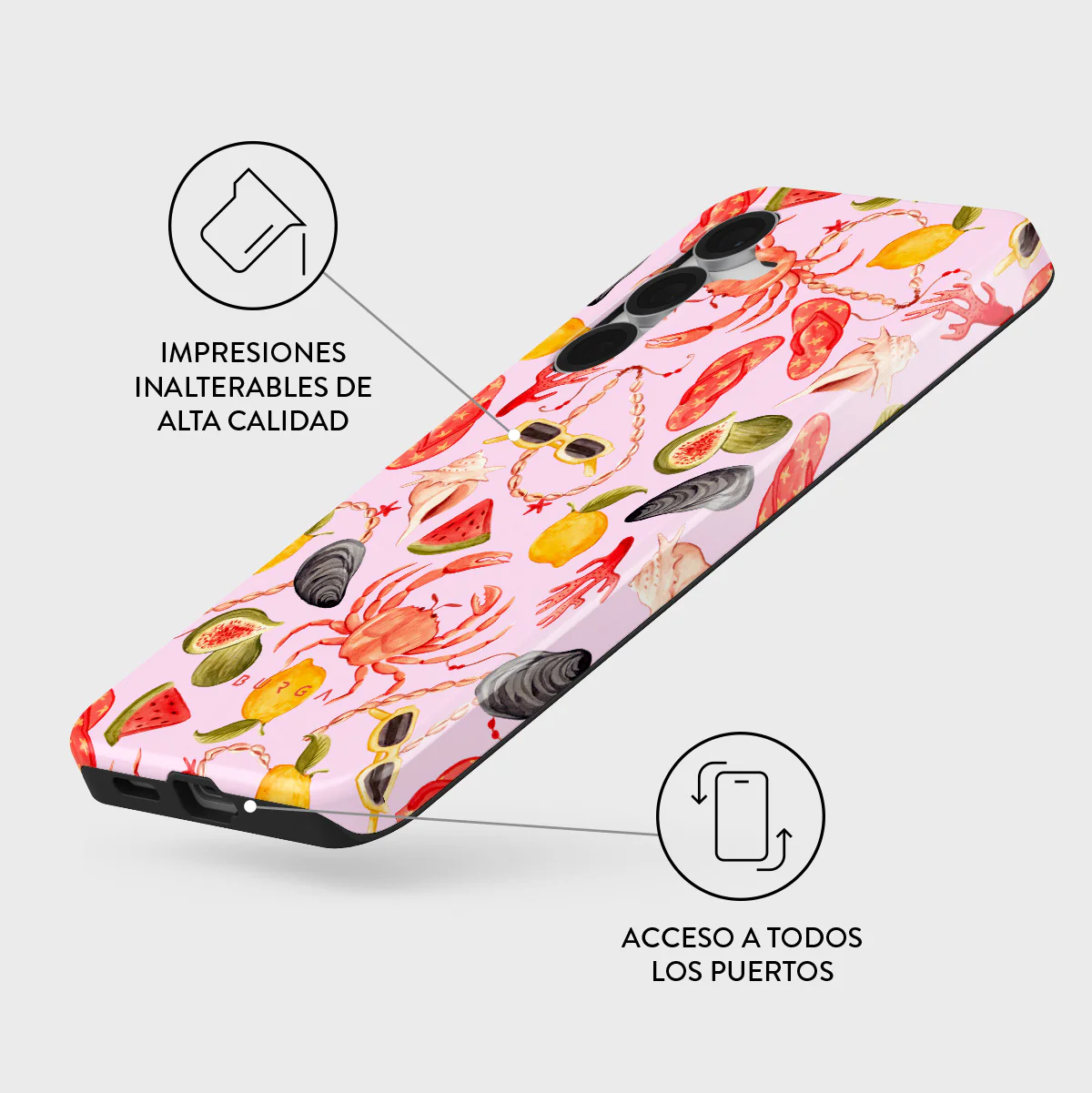 Bajo El Sol - Samsung Galaxy S25 FE Funda - Image 3