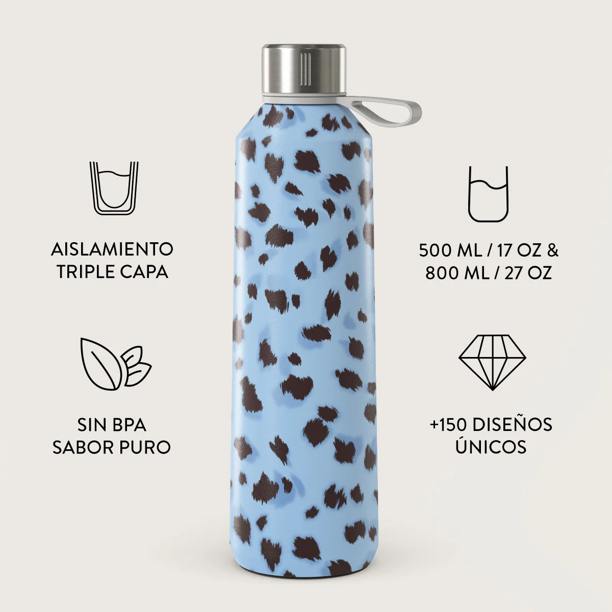 Barely Awake -  Botella de Agua - Image 3