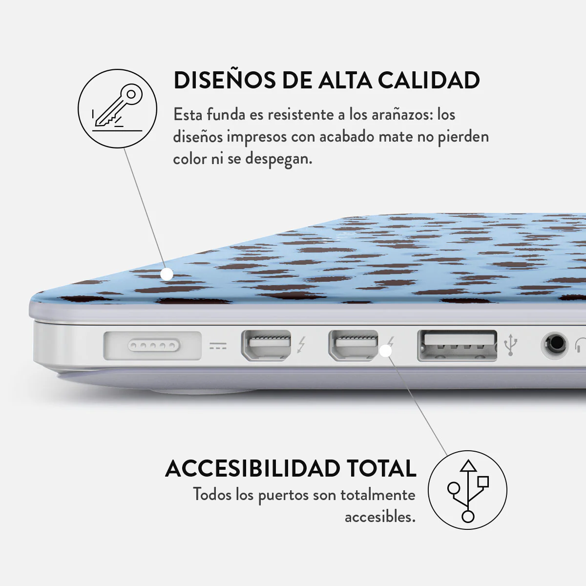 Barely Awake - Funda Rígida para Macbook - Image 19