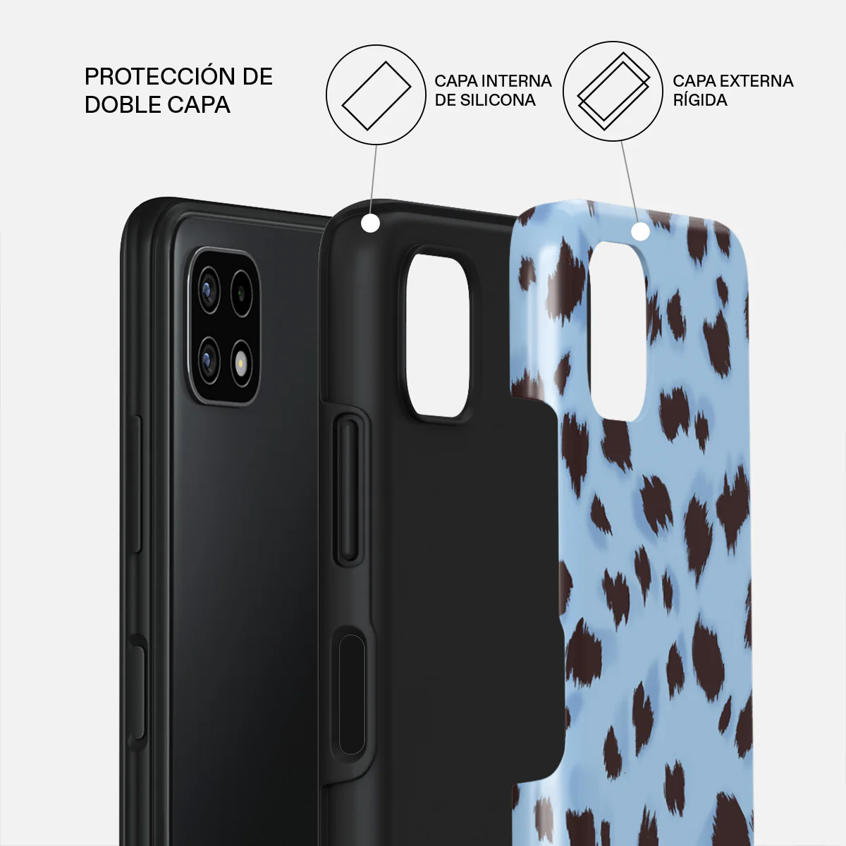 Barely Awake - Samsung Galaxy A22 5G Funda - Image 2