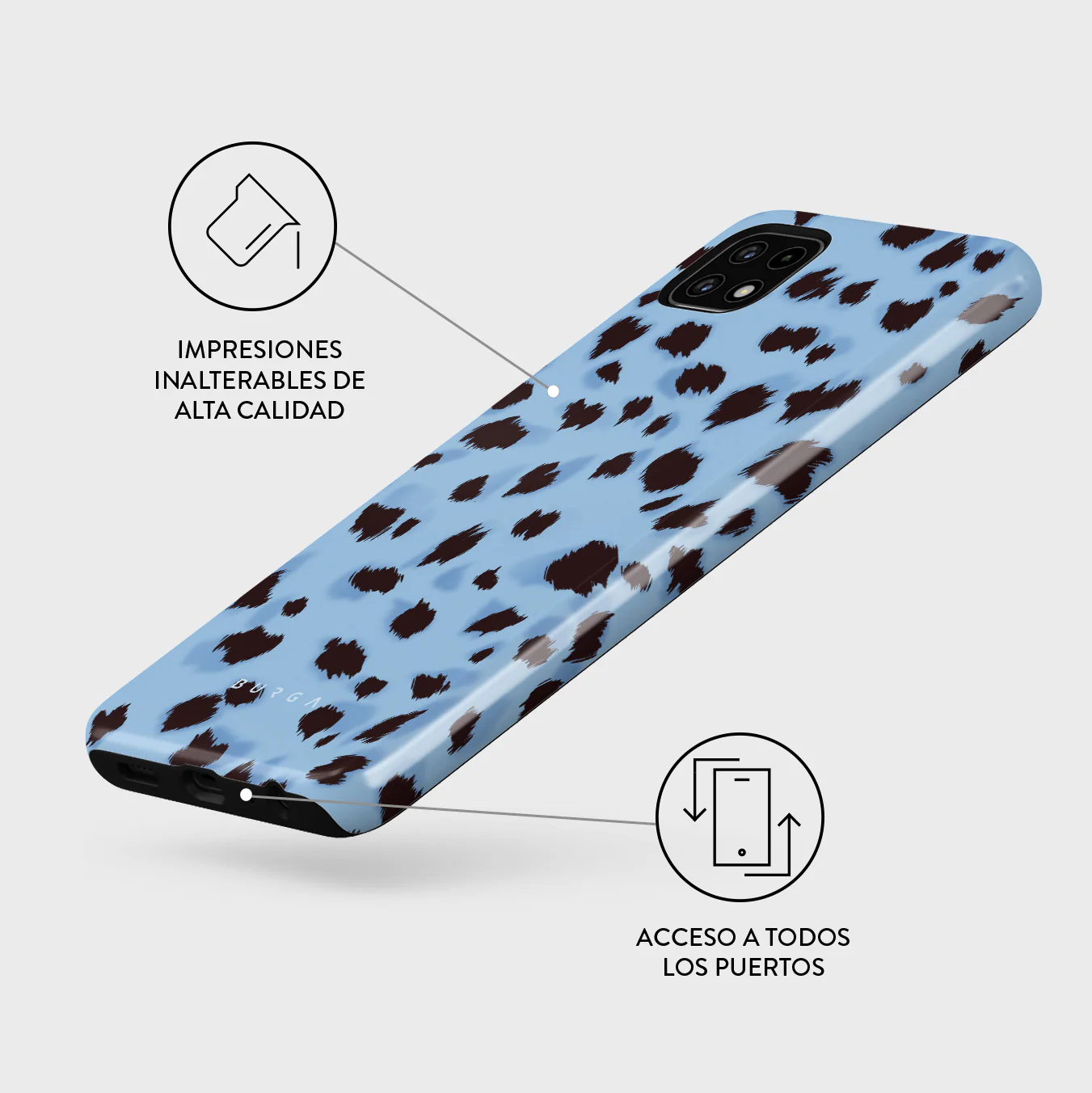 Barely Awake - Samsung Galaxy A22 5G Funda - Image 3