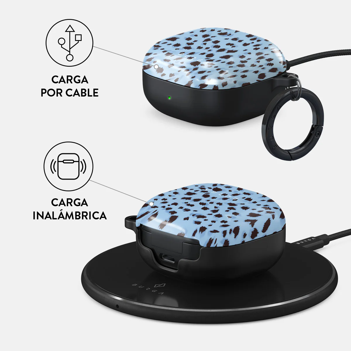 Barely Awake - Samsung Galaxy Buds Pro Funda - Image 3