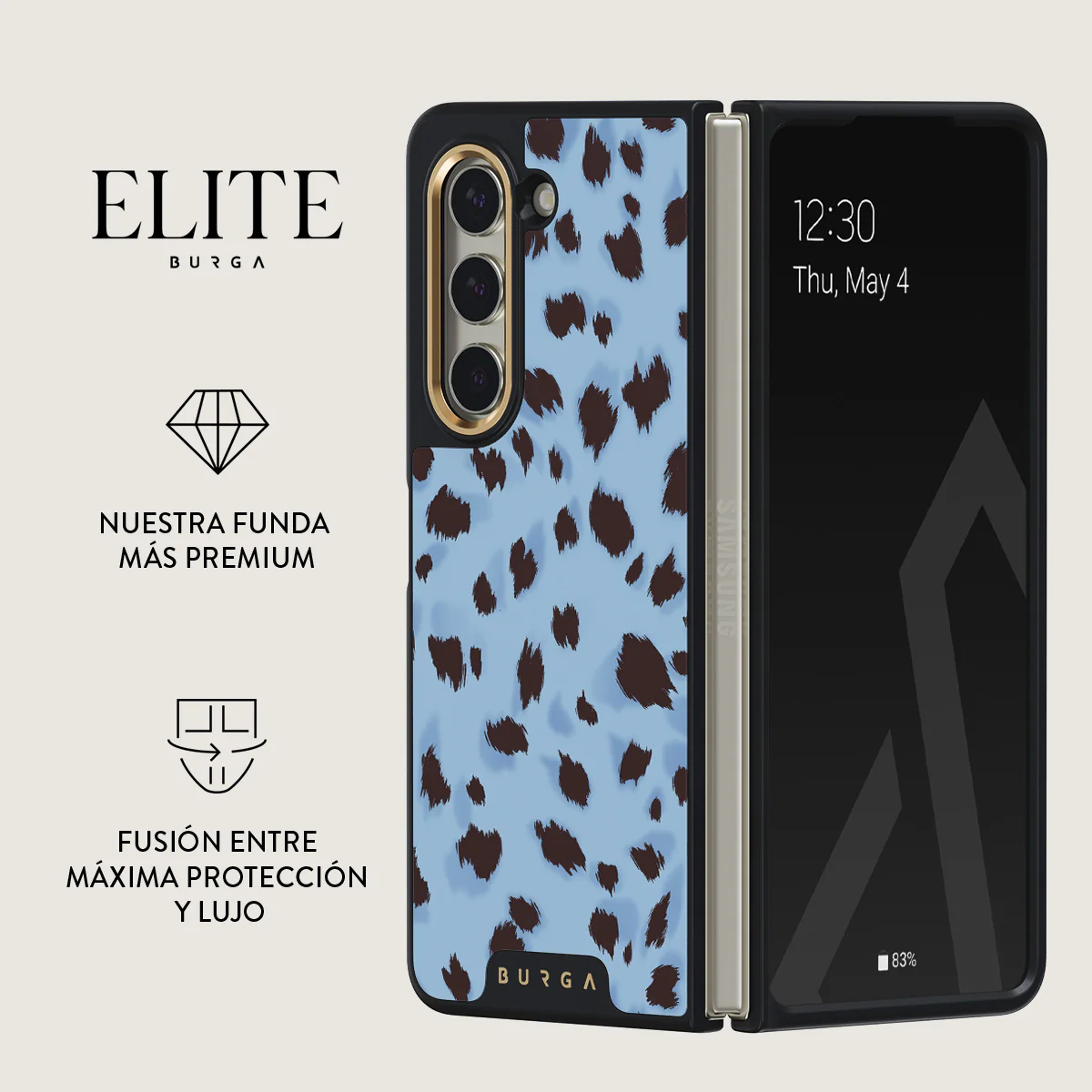 Barely Awake - Samsung Galaxy Z Fold 5 Funda - Image 2