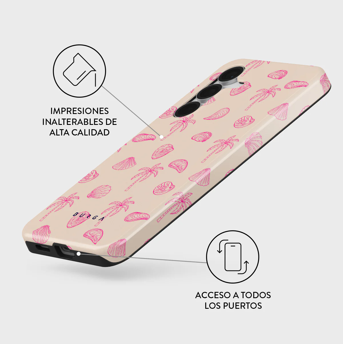 Beach Please - Samsung Galaxy S25 FE Funda - Image 3