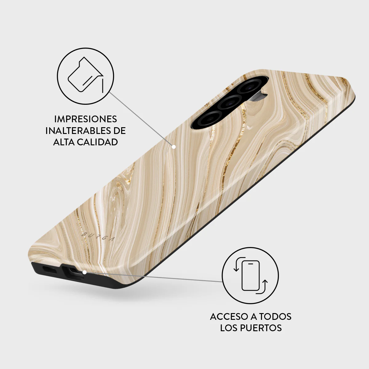 Full Glam - Samsung Galaxy A57 5G Funda - Image 3