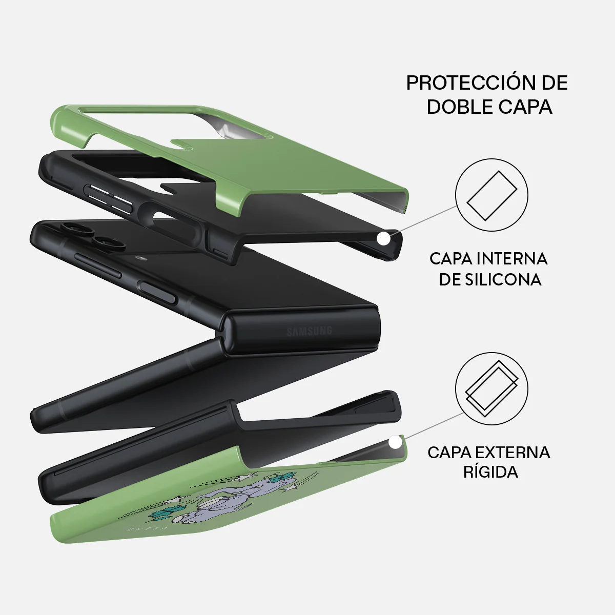 Big Energy - Samsung Galaxy Z Flip 4 Funda - Image 8