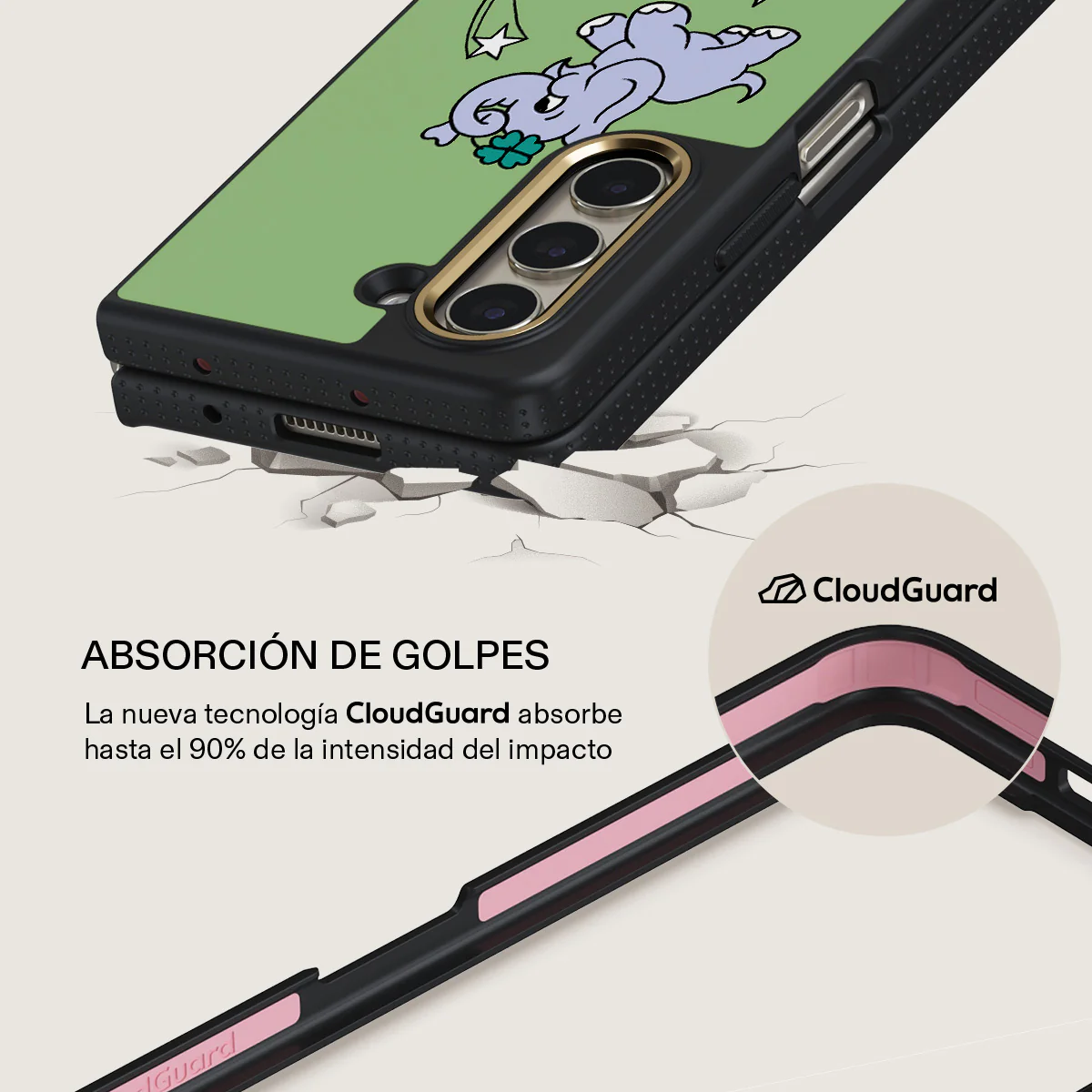 Big Energy - Samsung Galaxy Z Fold 5 Funda - Image 3