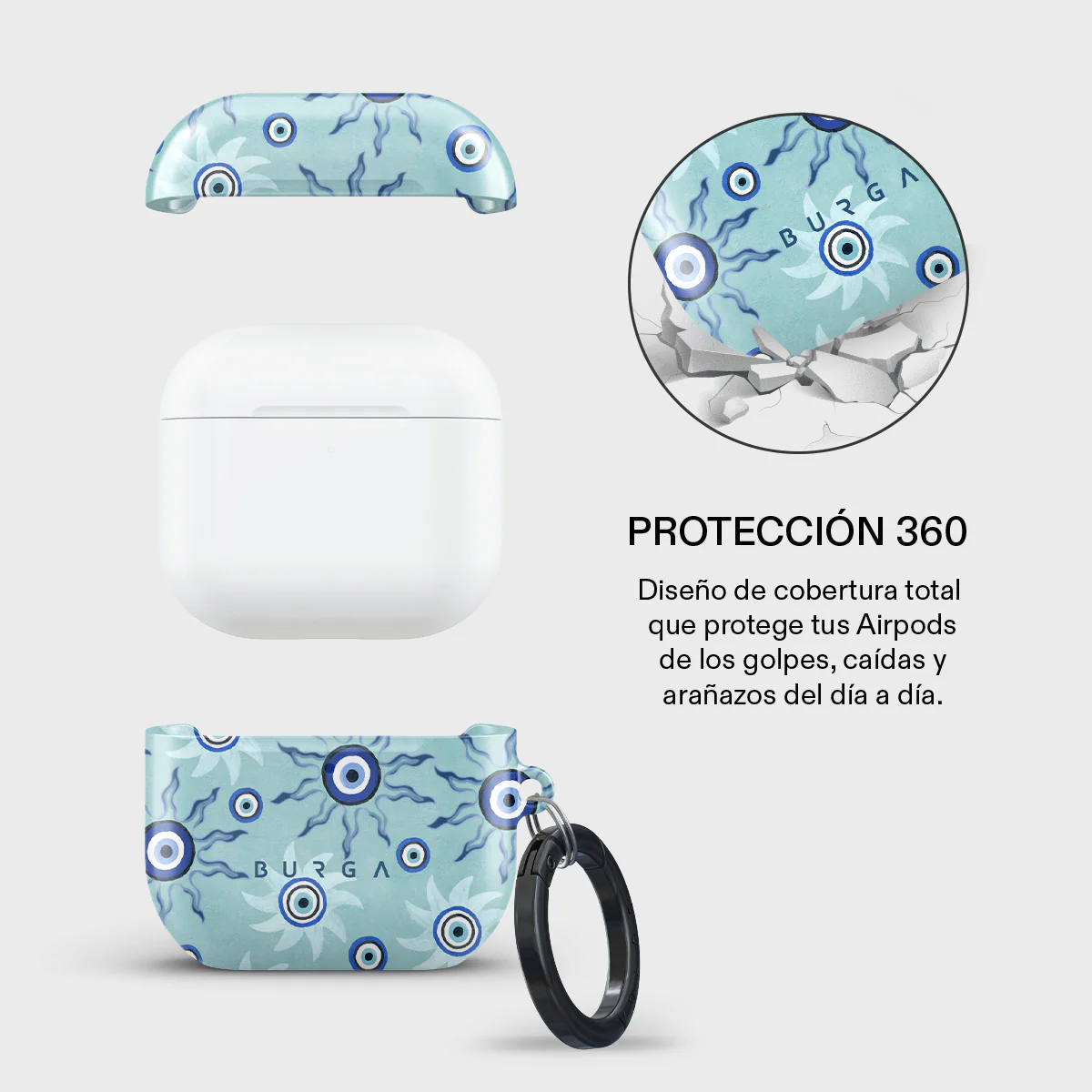 Blue Gaze - AirPods 4 Funda - Image 2