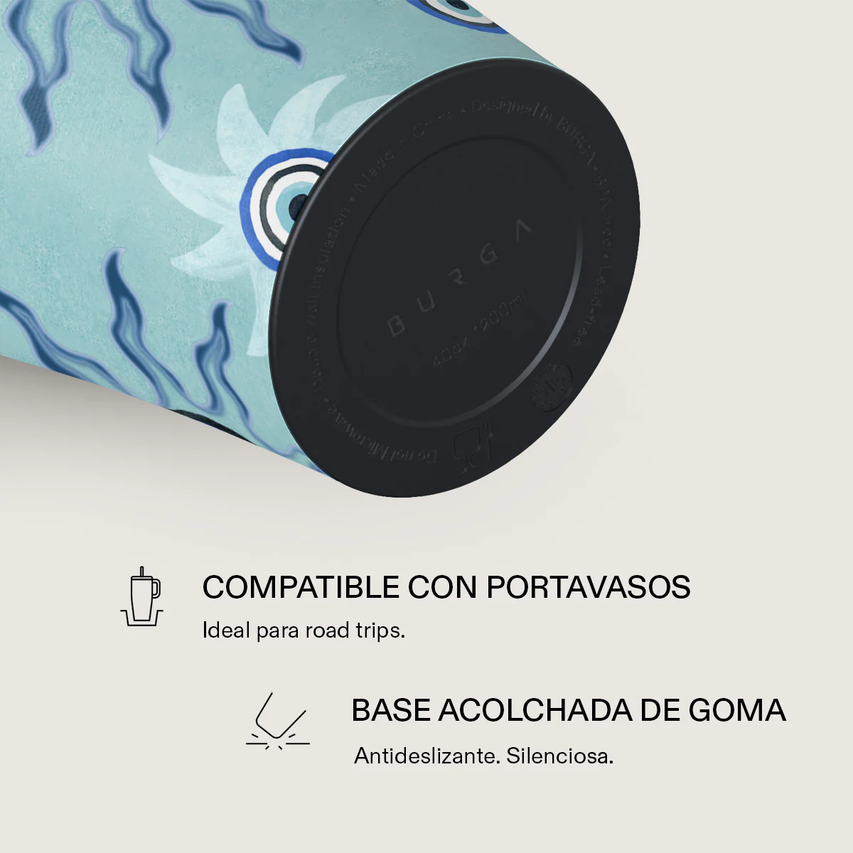 Blue Gaze - All Day Leakproof Tumbler - Image 4