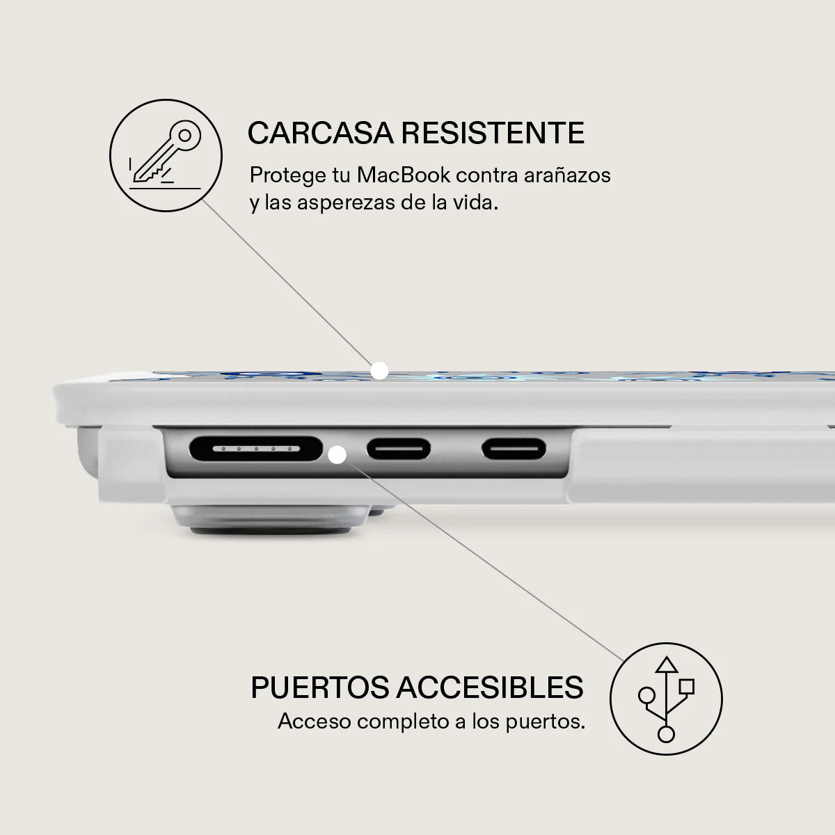 Blue Gaze - Funda para Macbook - Image 15