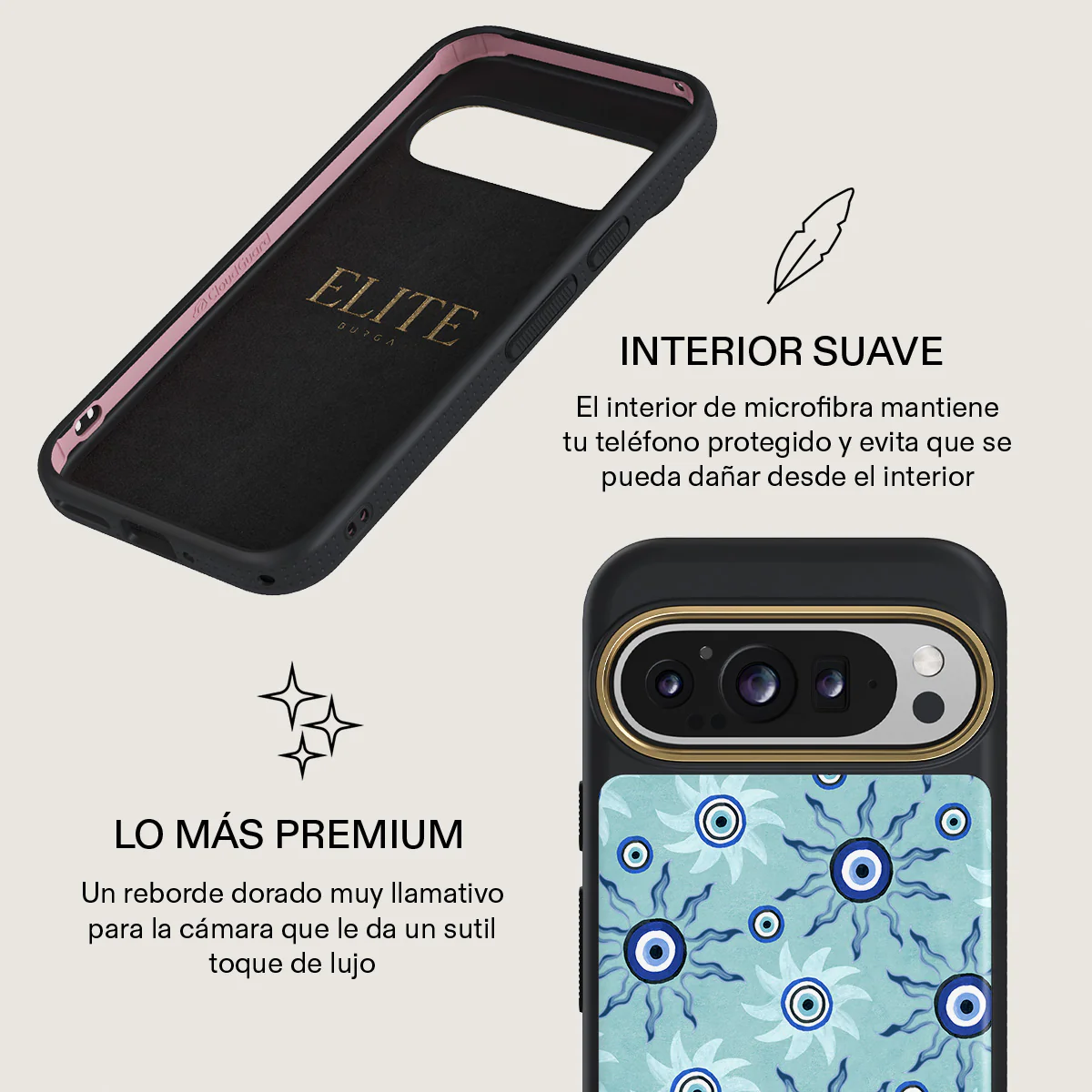 Blue Gaze - Google Pixel 9 Pro XL Funda - Image 10