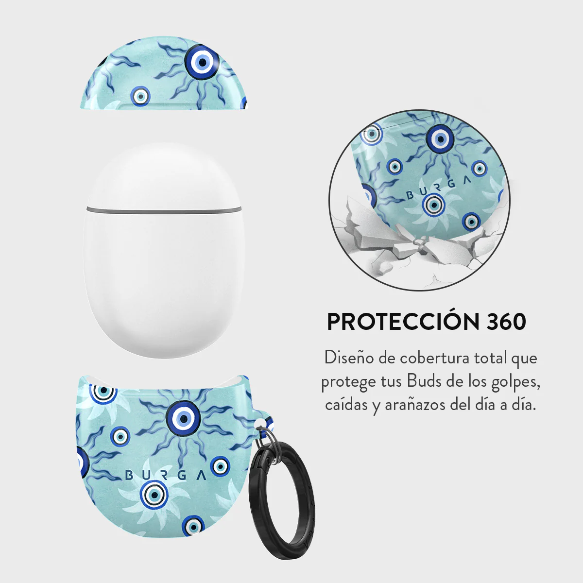 Blue Gaze - Google Pixel Buds Pro 2 Funda - Image 2