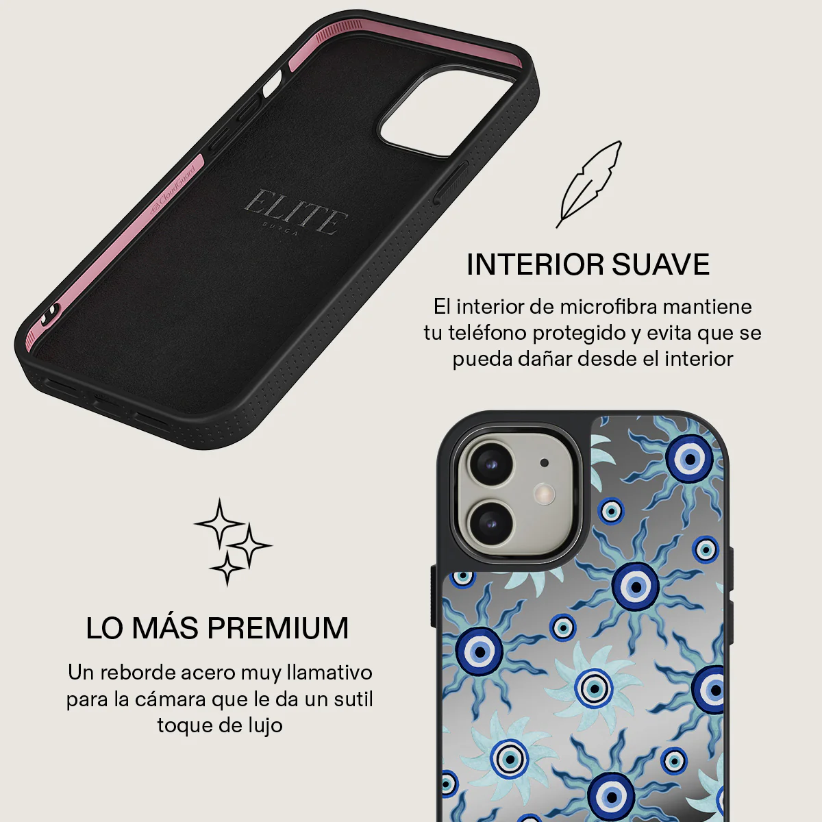 Blue Gaze - iPhone 12 Funda - Image 33