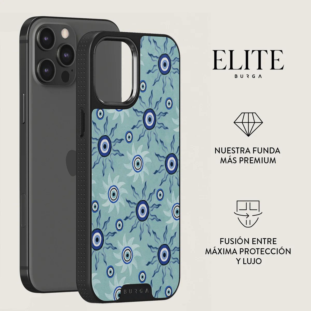 Blue Gaze - iPhone 12 Pro Funda - Image 13