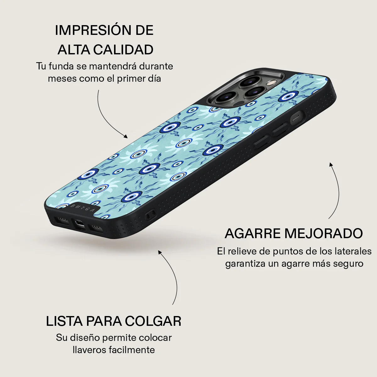 Blue Gaze - iPhone 12 Pro Funda - Image 16