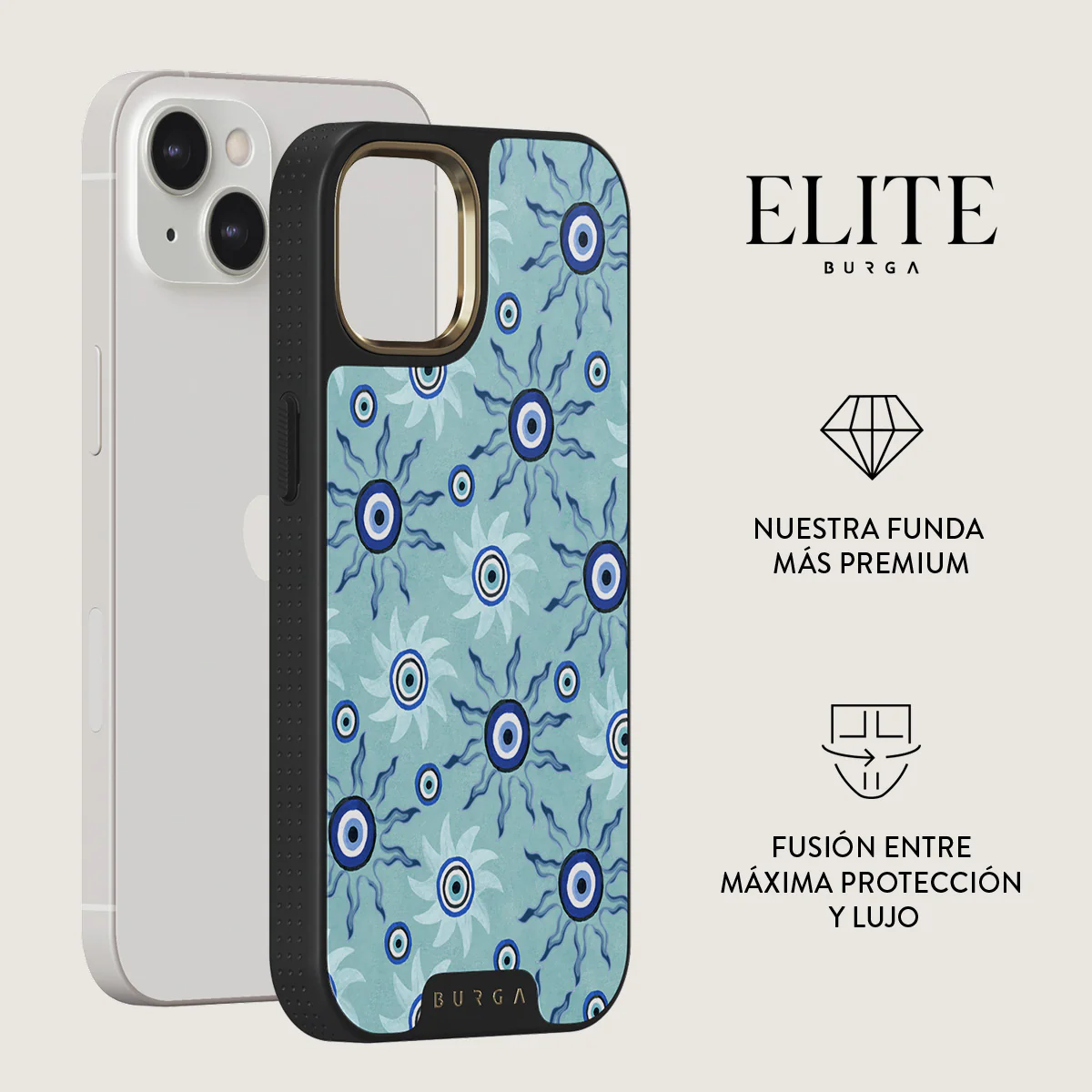 Blue Gaze - iPhone 13 Funda - Image 6