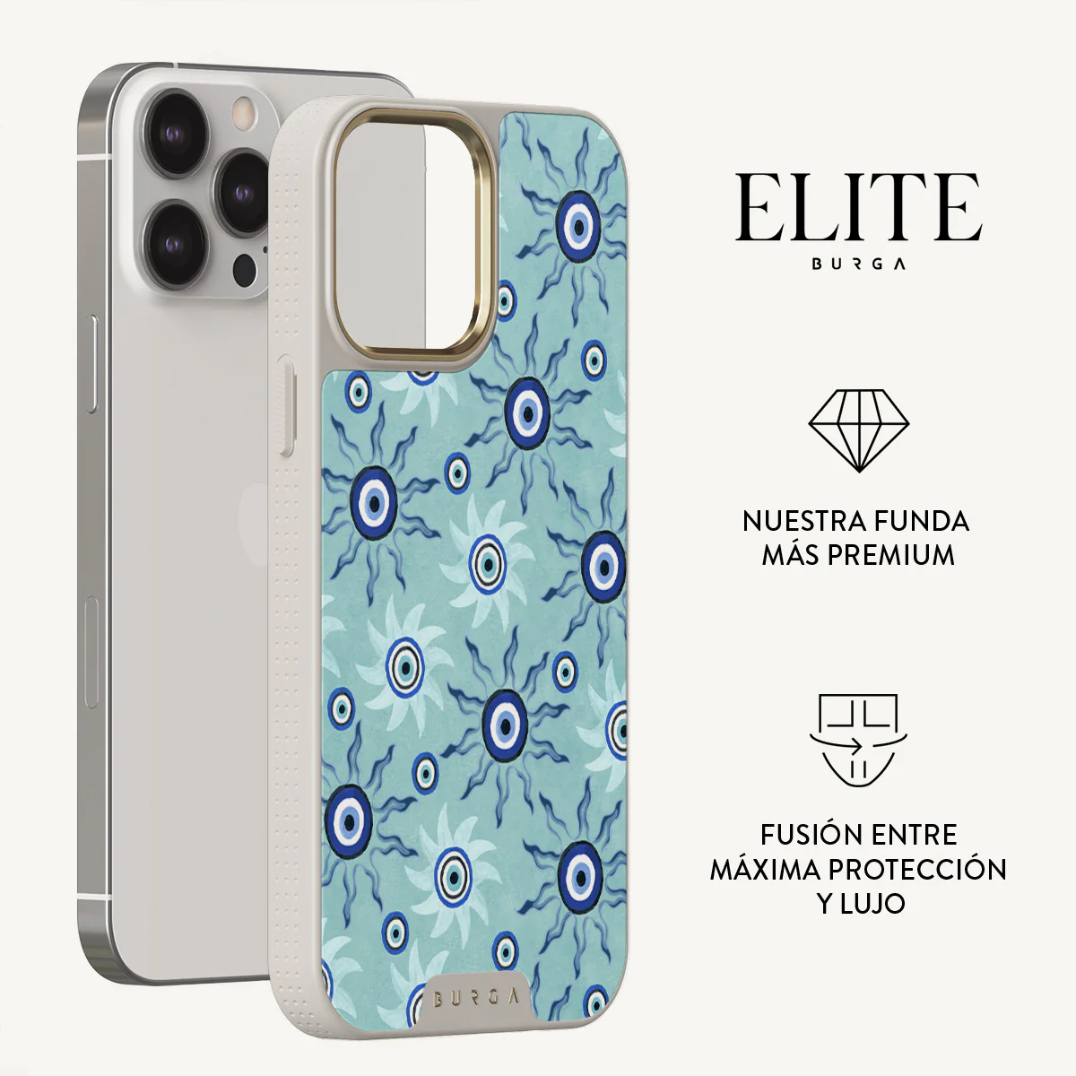 Blue Gaze - iPhone 13 Pro Funda - Image 20