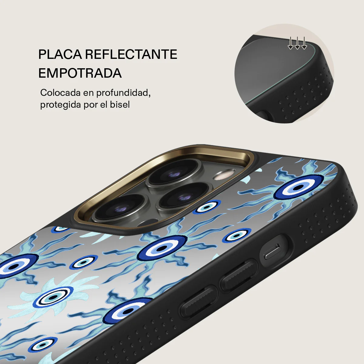 Blue Gaze - iPhone 13 Pro Funda - Image 29