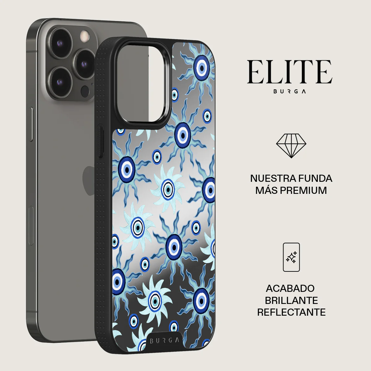 Blue Gaze - iPhone 13 Pro Funda - Image 35