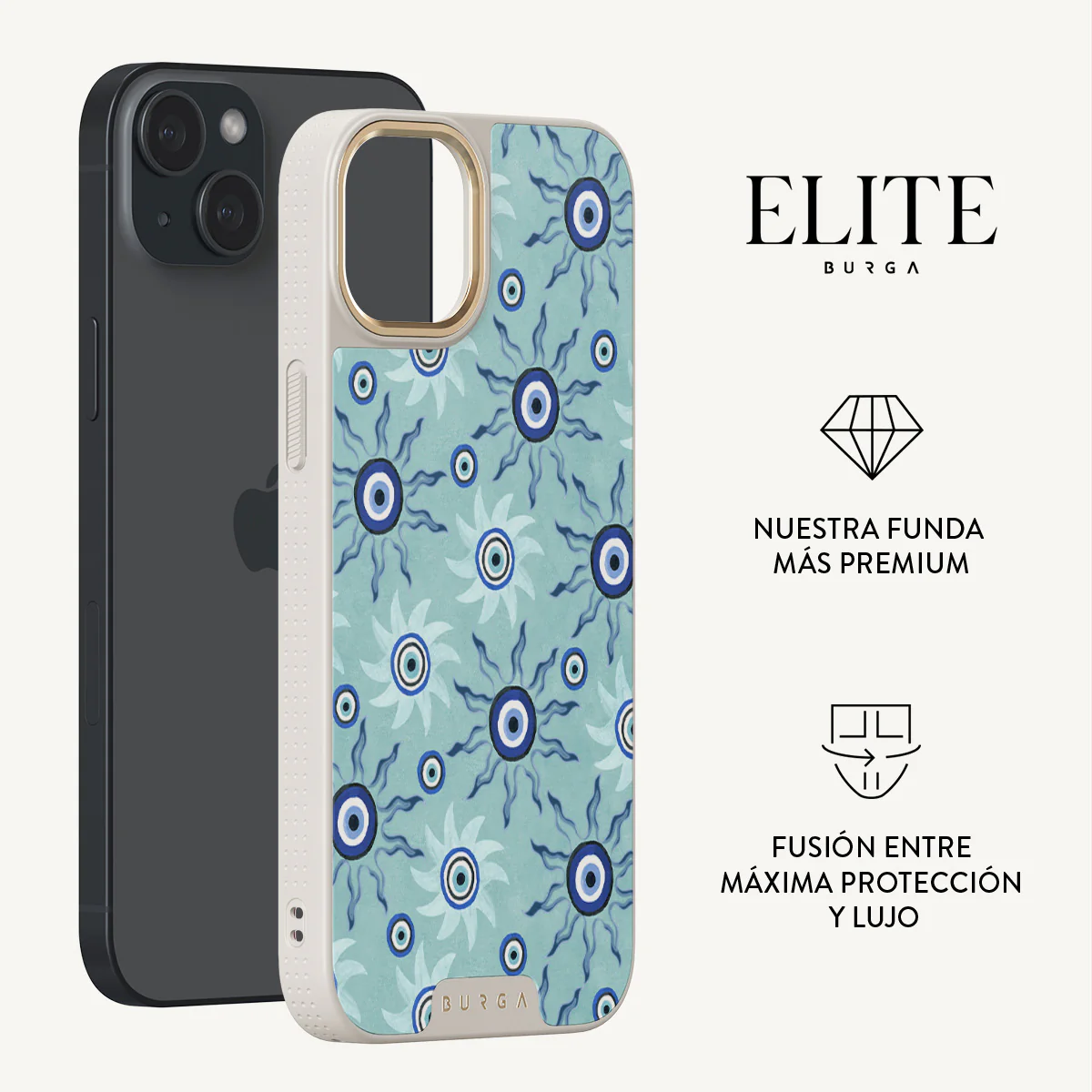 Blue Gaze - iPhone 14 Funda - Image 20