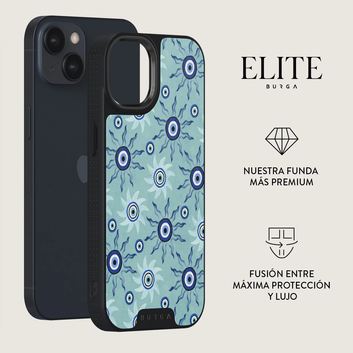 Blue Gaze - iPhone 14 Plus Funda - Image 13