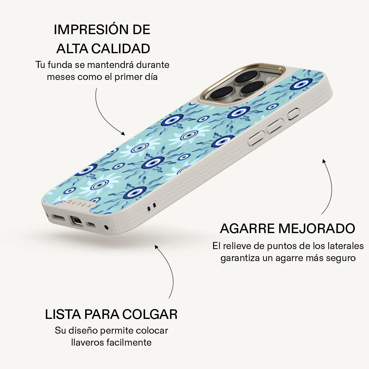 Blue Gaze - iPhone 16 Pro Funda - Image 24