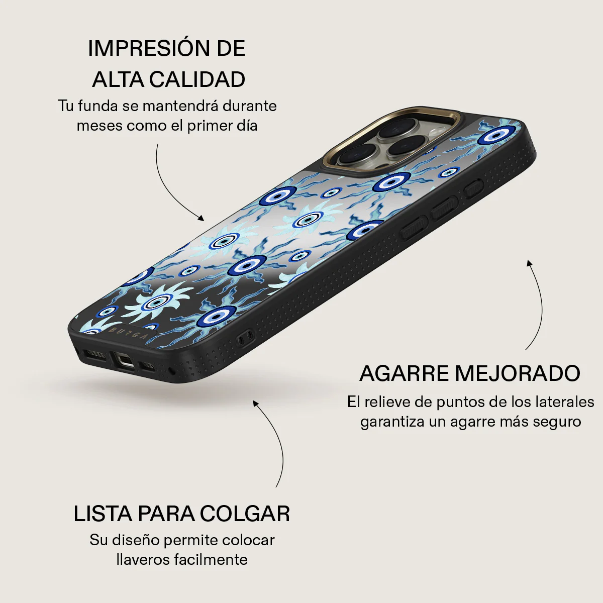 Blue Gaze - iPhone 16 Pro Funda - Image 32