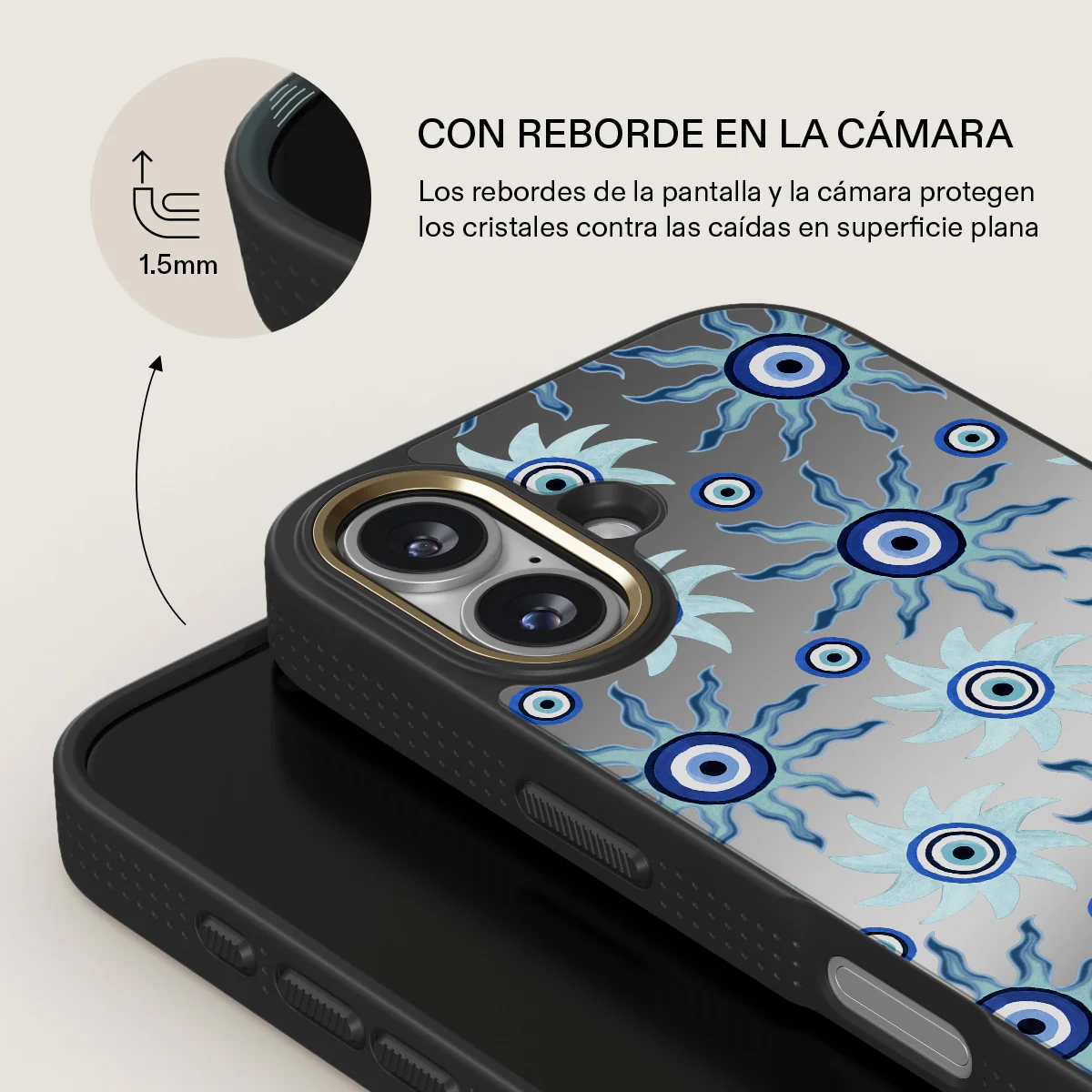 Blue Gaze - iPhone 17 Funda - Image 30