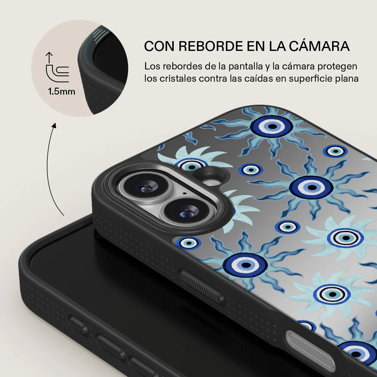 Blue Gaze - iPhone 17 Funda - Image 38