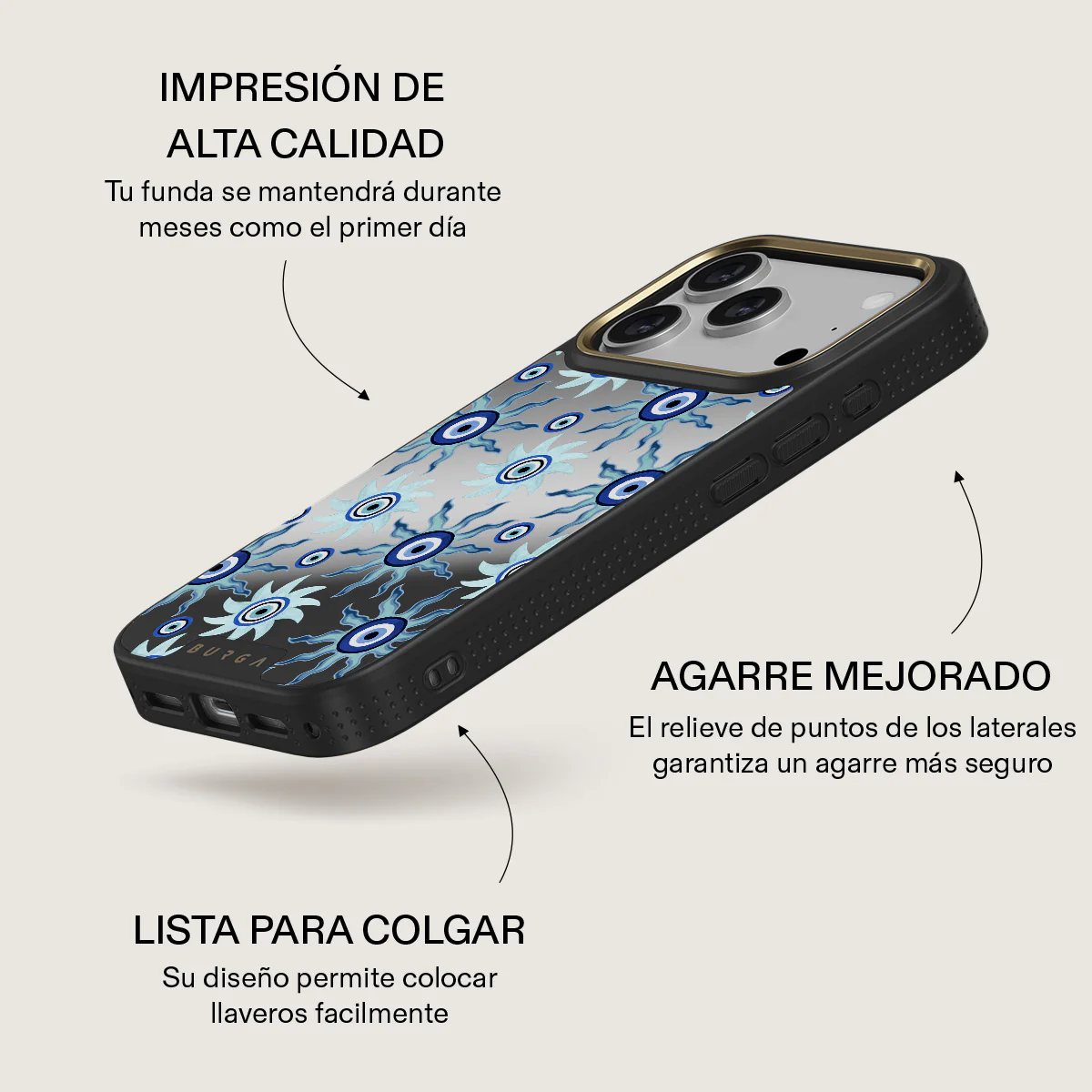 Blue Gaze - iPhone 17 Pro Funda - Image 31