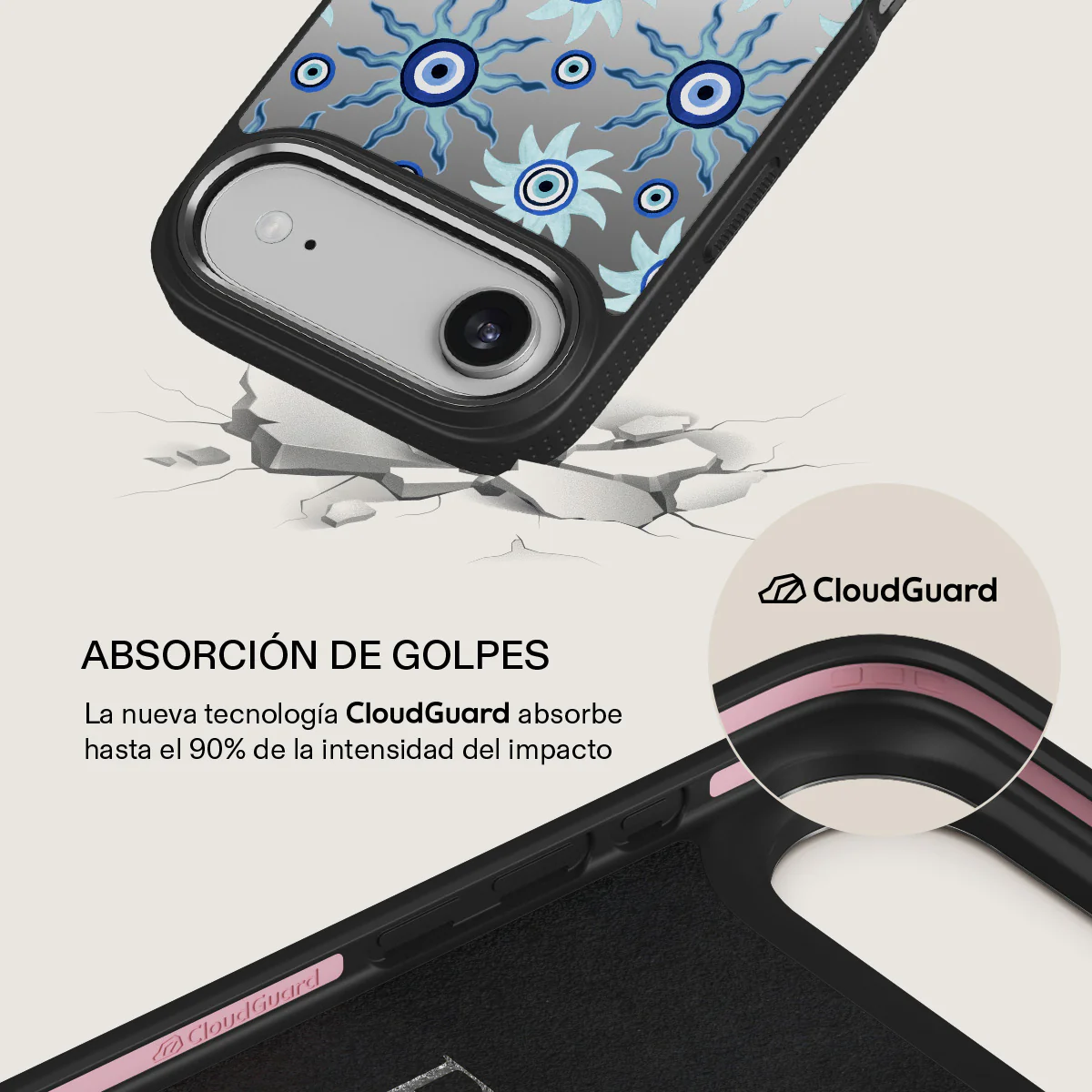 Blue Gaze - iPhone Air Funda - Image 36