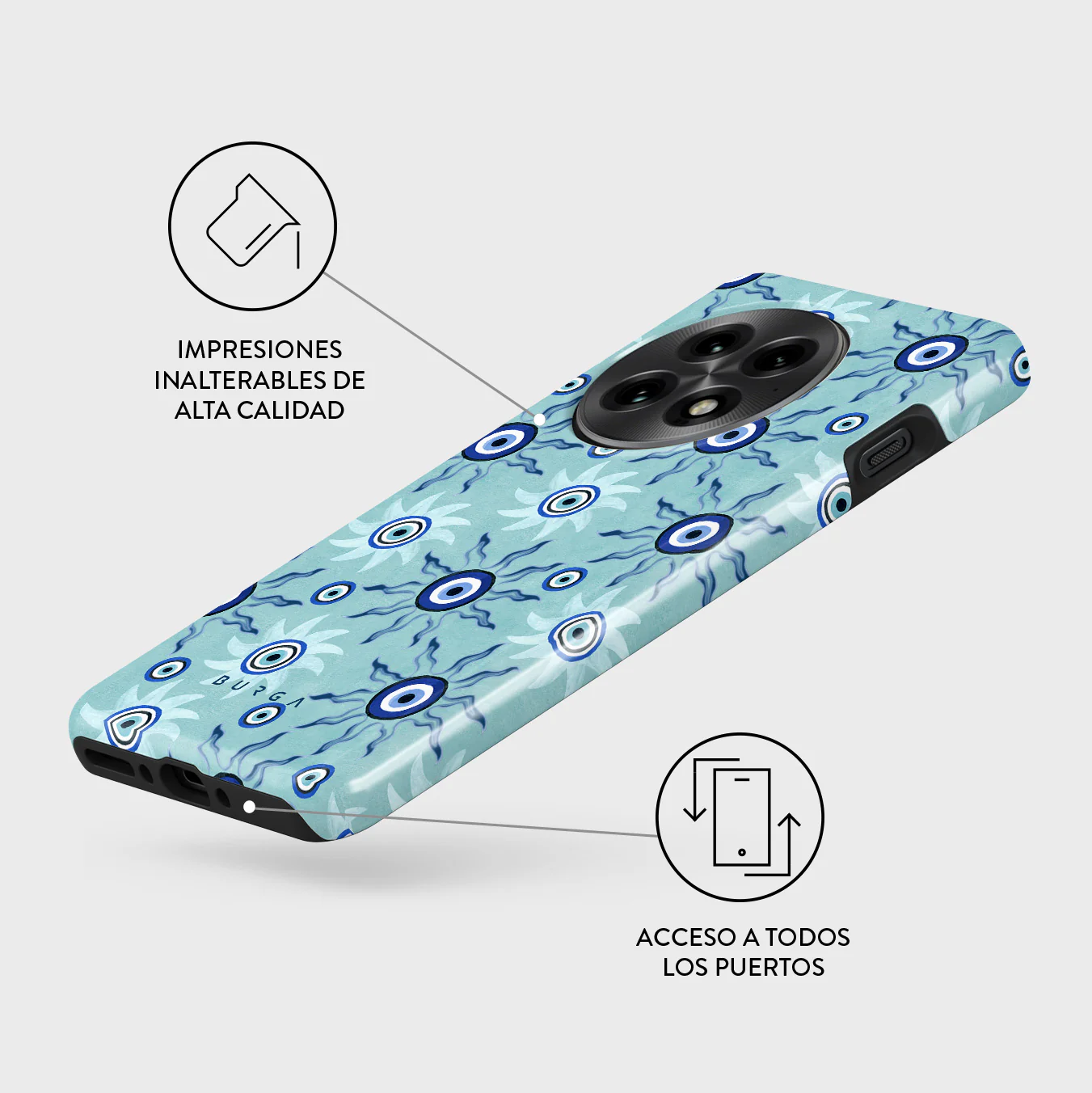 Blue Gaze - OnePlus 13 Funda - Image 3