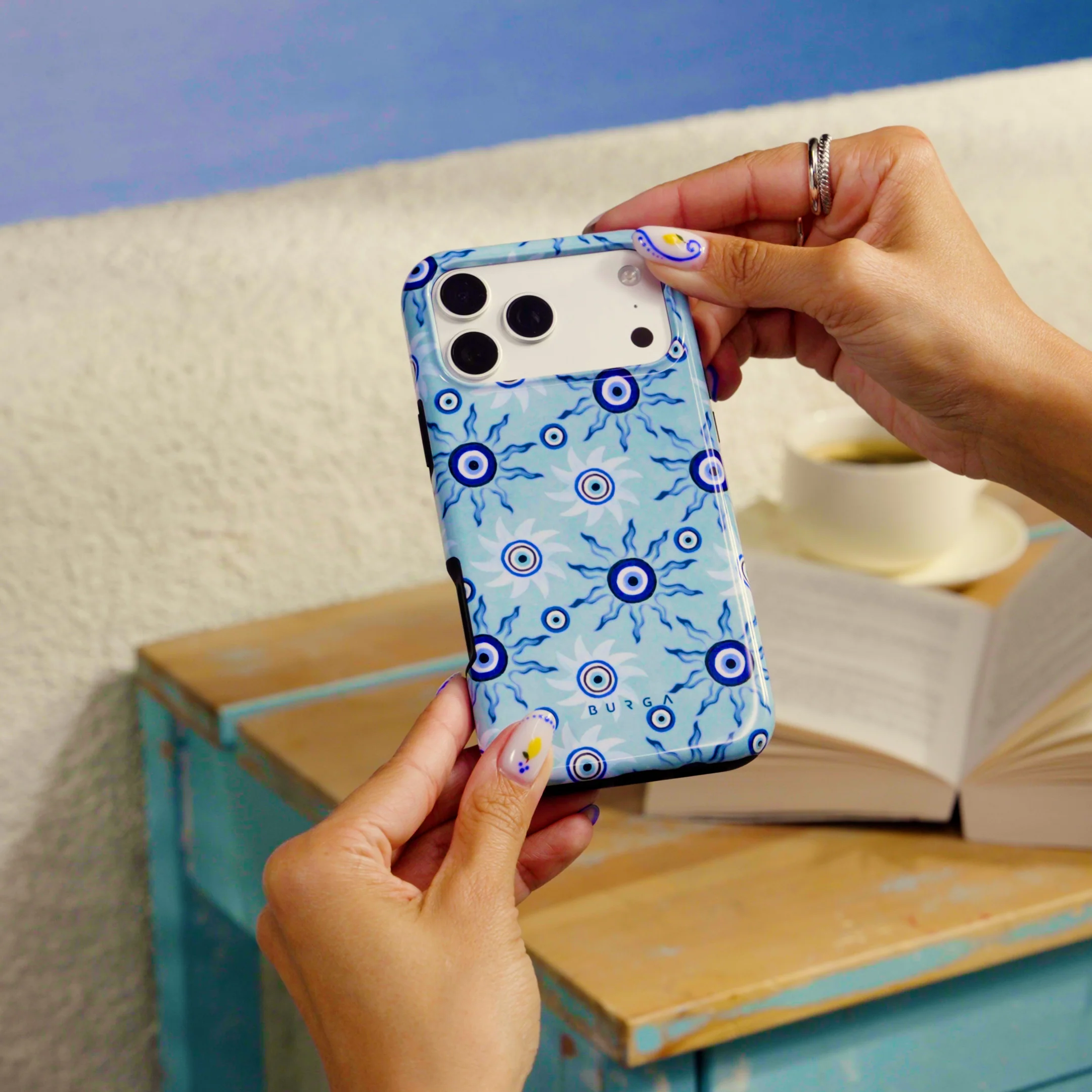 Blue Gaze - OnePlus 8 Funda - Image 5