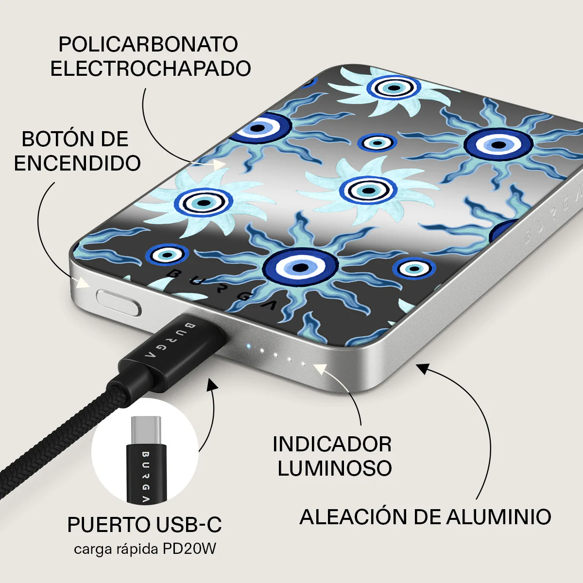 Blue Gaze - Power Bank Magnético - Image 60